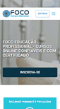 Mobile Screenshot of focoeducacaoprofissional.com.br